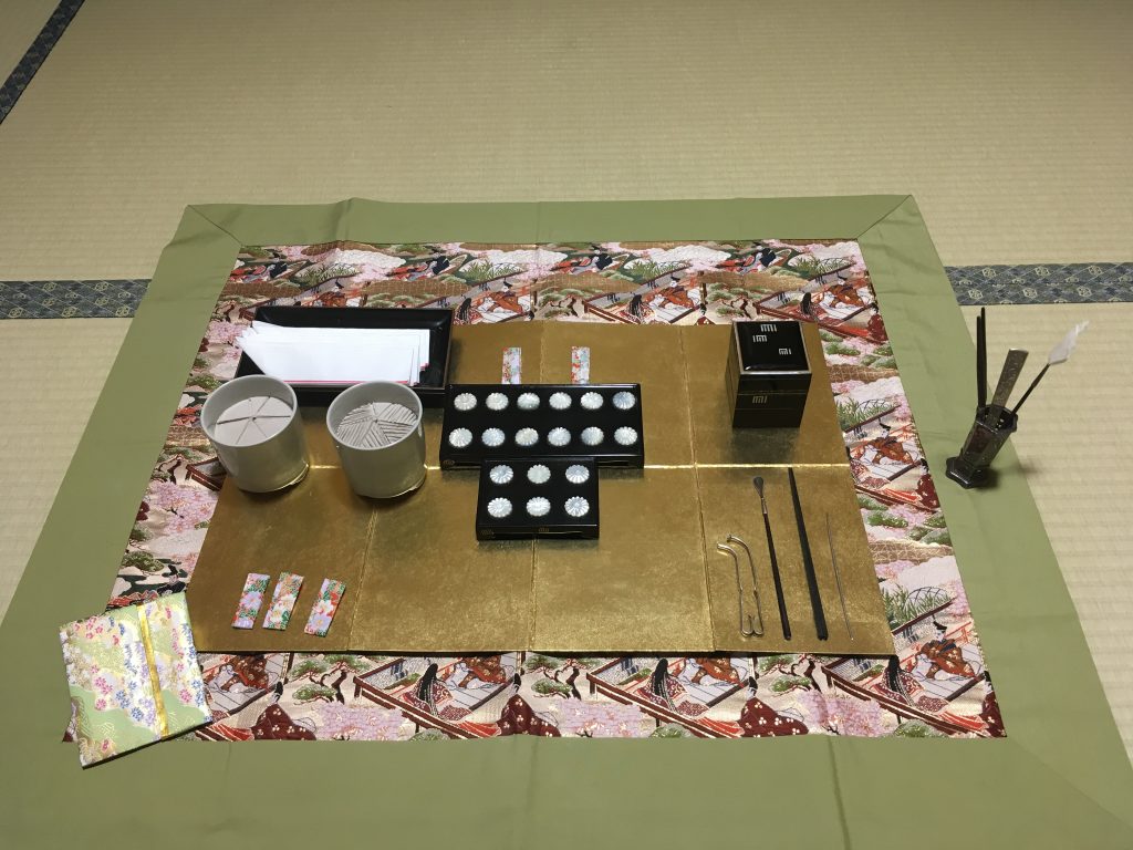 香道体験 ギャラリー大久保 茶室 瑜 伽 庵